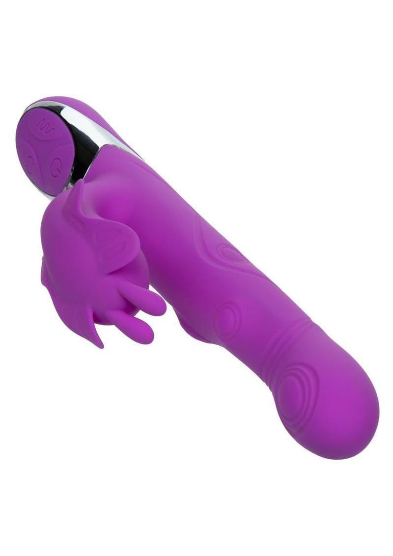 Enchanted Throbbing Butterfly Vibrator – Rechargeable Silicone Dual Massager