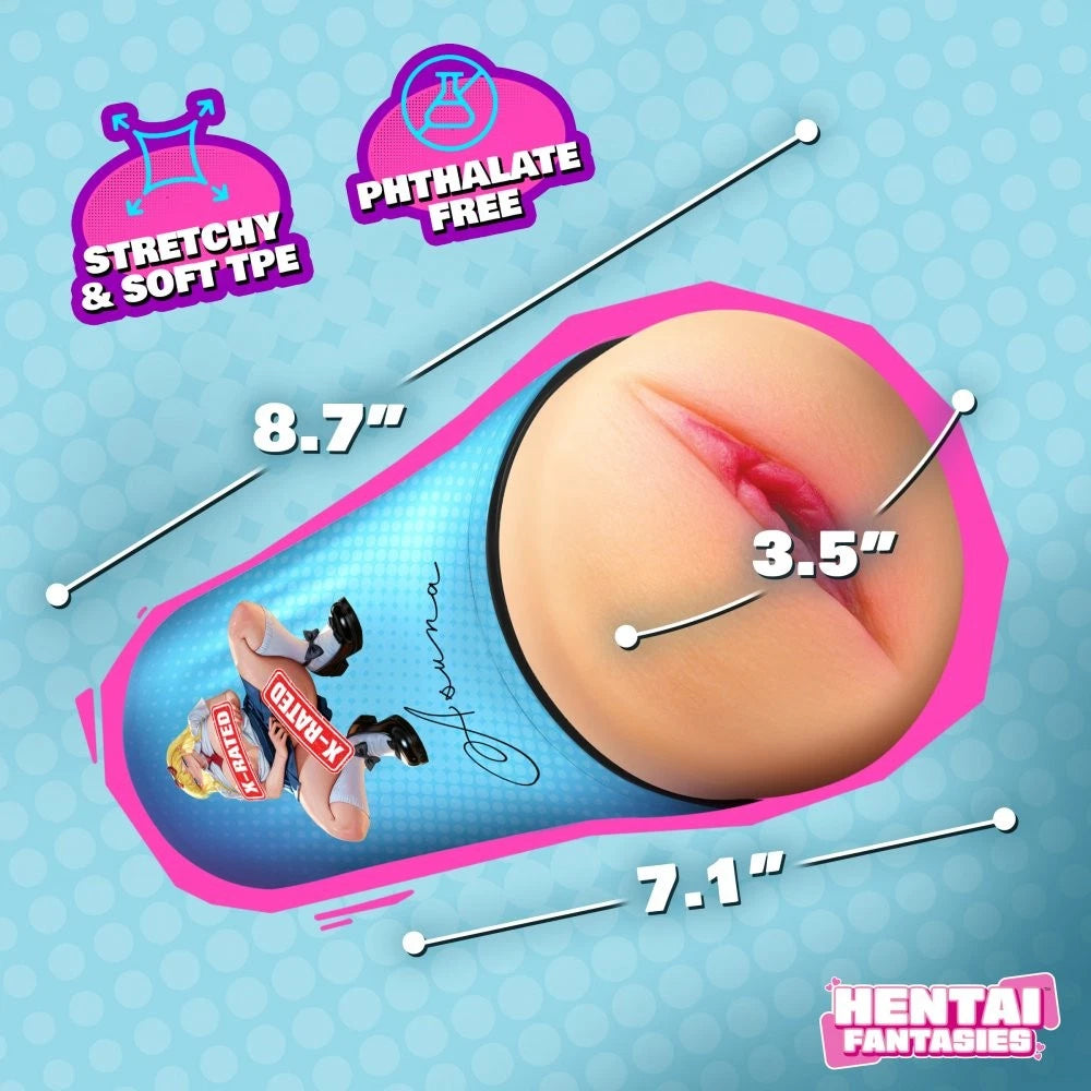 Hentai Fantasies Asuna Stroker – Textured TPE Sleeve with Removable Design