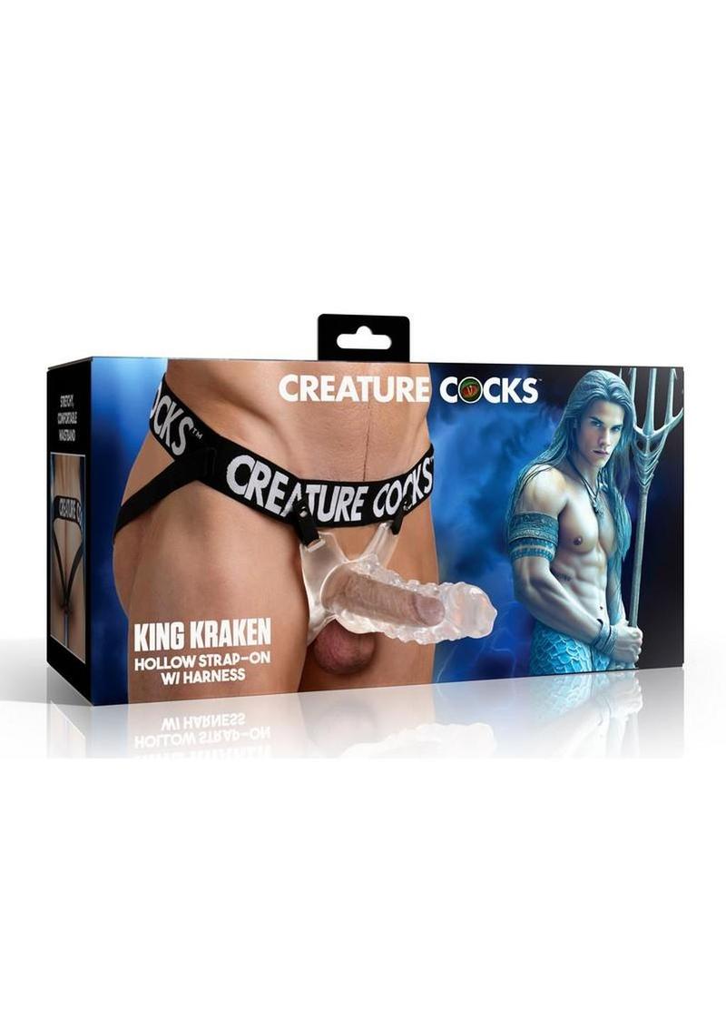 Creature Cocks King Kraken Hollow Strap-On with Harness – Fantasy Design