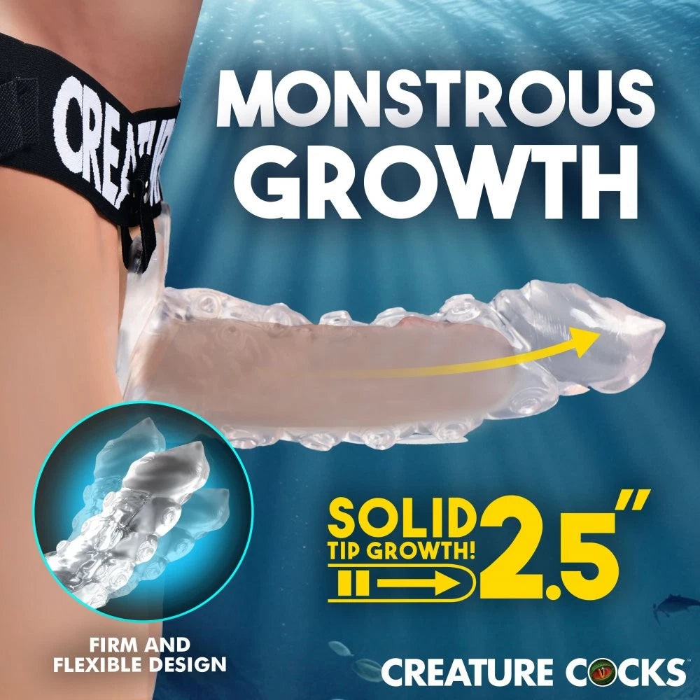 Creature Cocks King Kraken Hollow Strap-On with Harness – Fantasy Design