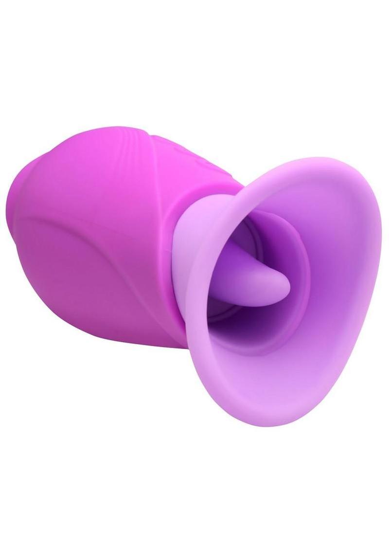 Lickgasm Licking Suction Silicone Vibrator – Dual Stimulation Tongue & Suction Rechargeable