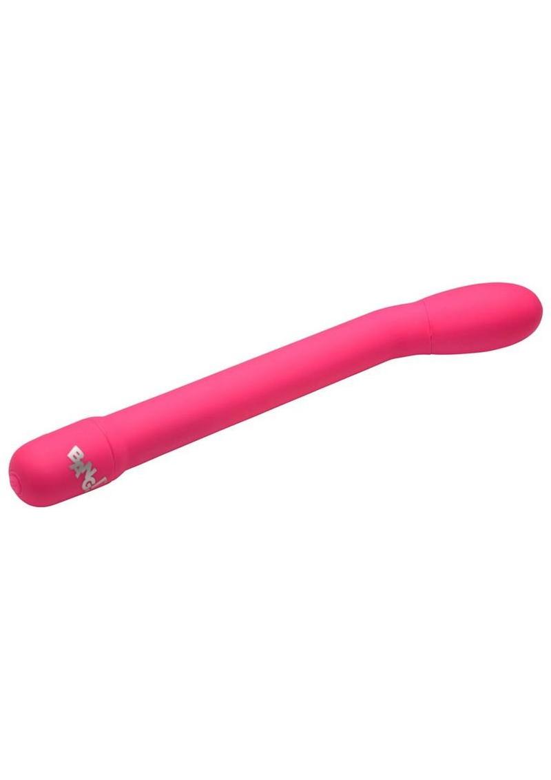 Bang Slim G-Spot Silicone Vibrator – Curved Rechargeable Design with Multiple Modes