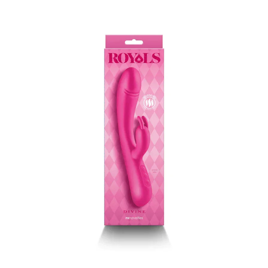 Royals Divine Rechargeable Silicone Rabbit Vibrator