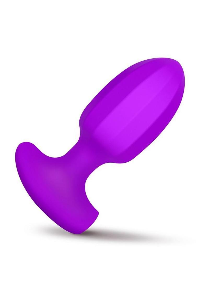 Bang! Ribbed Vibrating Silicone Butt Plug – Rechargeable Waterproof Anal Vibrator