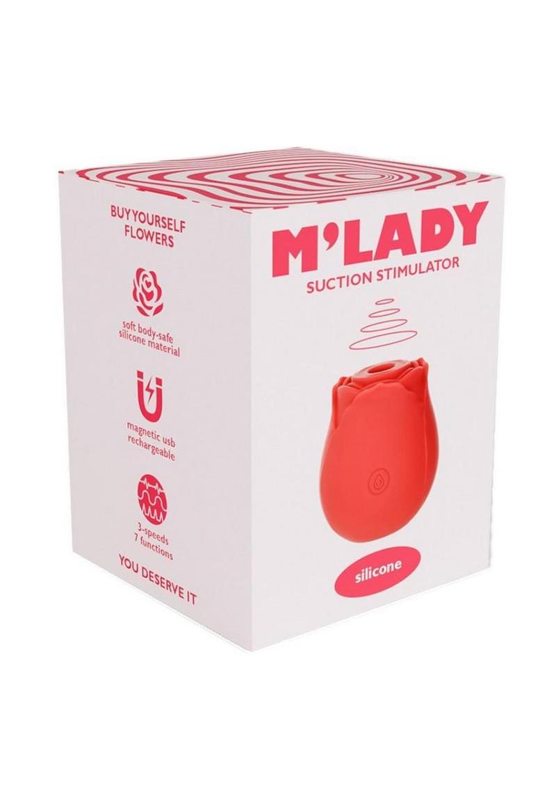 M’Lady Rose Clitoral Suction Stimulator