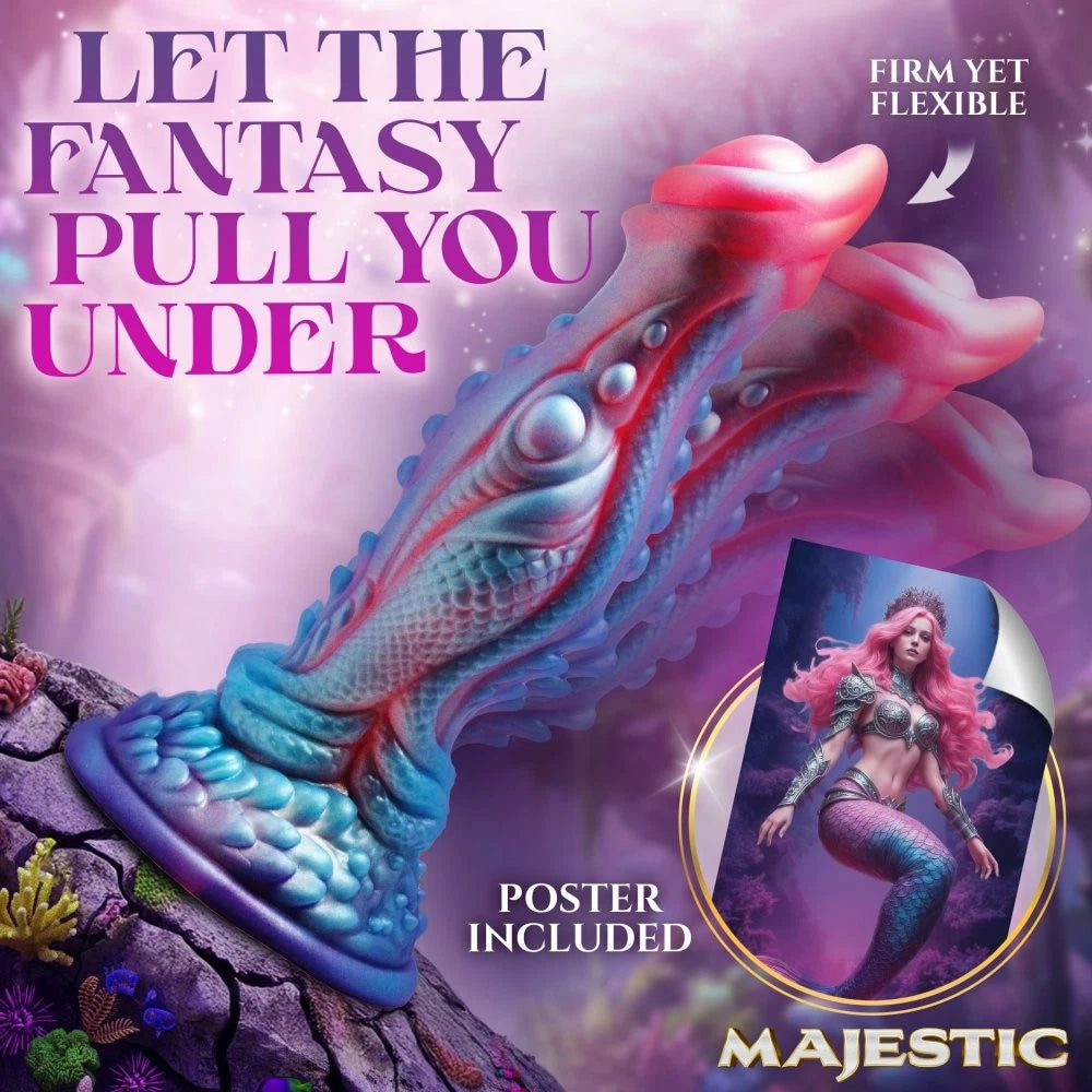 Creature Cocks Delphine Mermaid Silicone Dildo