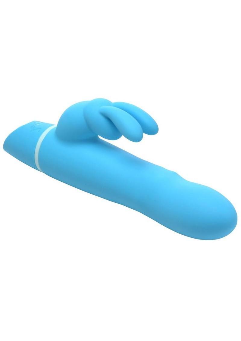 Bang! Rotating Beads Silicone Rabbit Vibrator – Dual Motor Gyrating Shaft