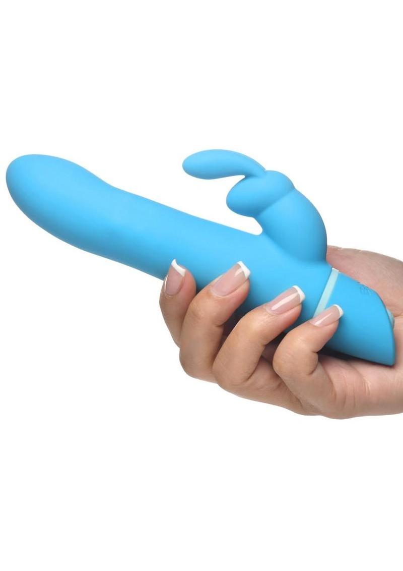 Bang! Rotating Beads Silicone Rabbit Vibrator – Dual Motor Gyrating Shaft