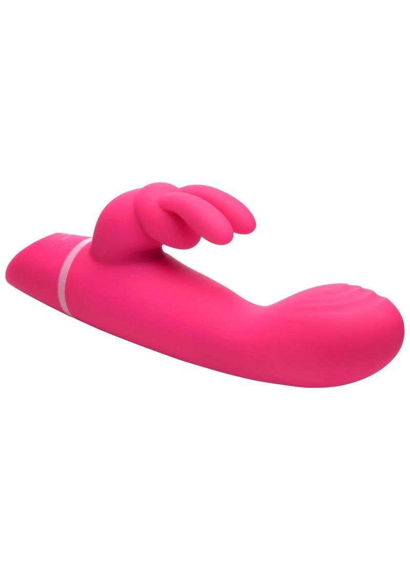 Bang! Come Hither Silicone Rabbit Vibrator – Rotating Beads & Dual Motor