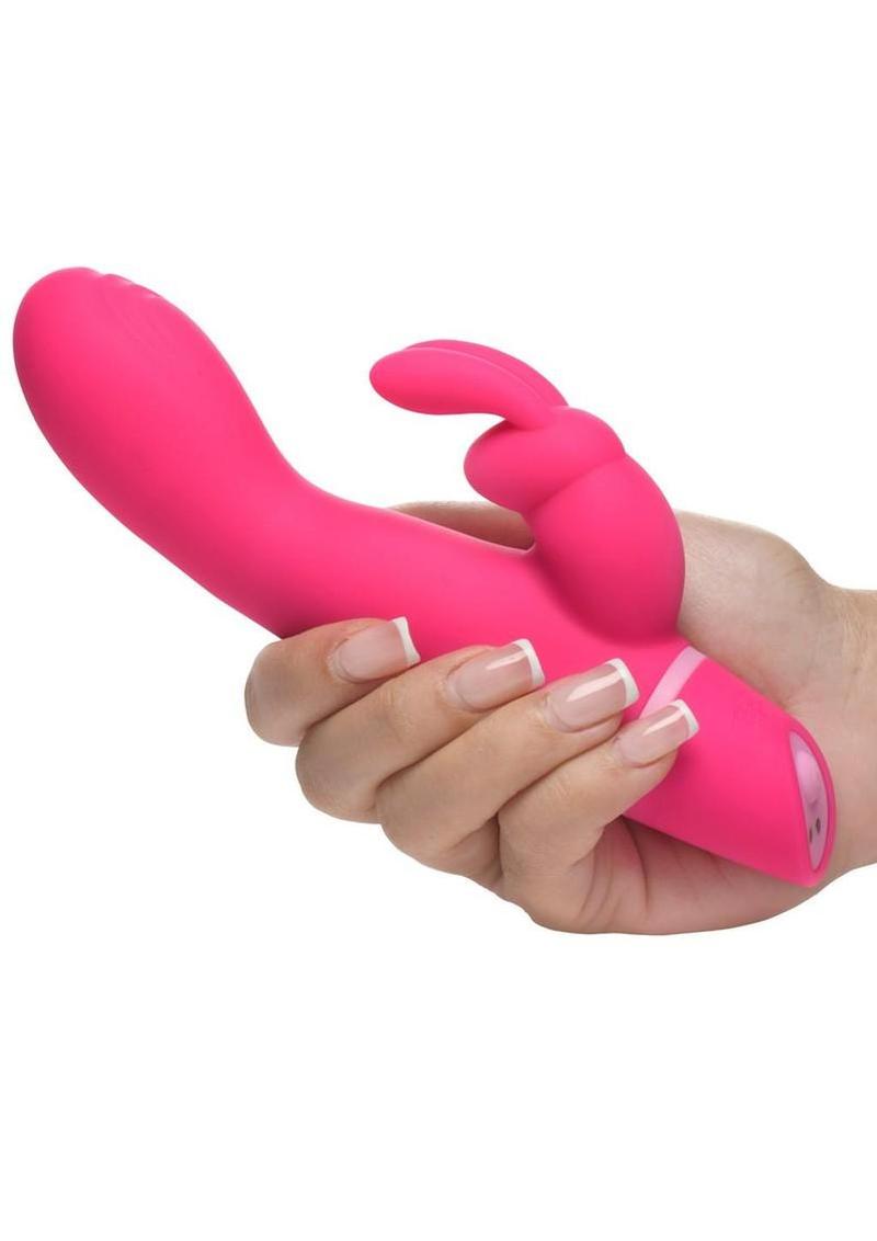 Bang! Come Hither Silicone Rabbit Vibrator – Rotating Beads & Dual Motor
