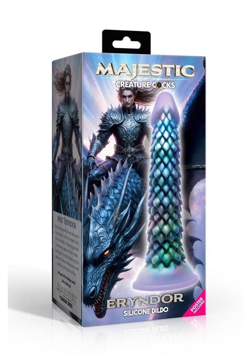 Creature Cocks Eryndor Dragon Silicone Dildo – Full Texture Fantasy Design