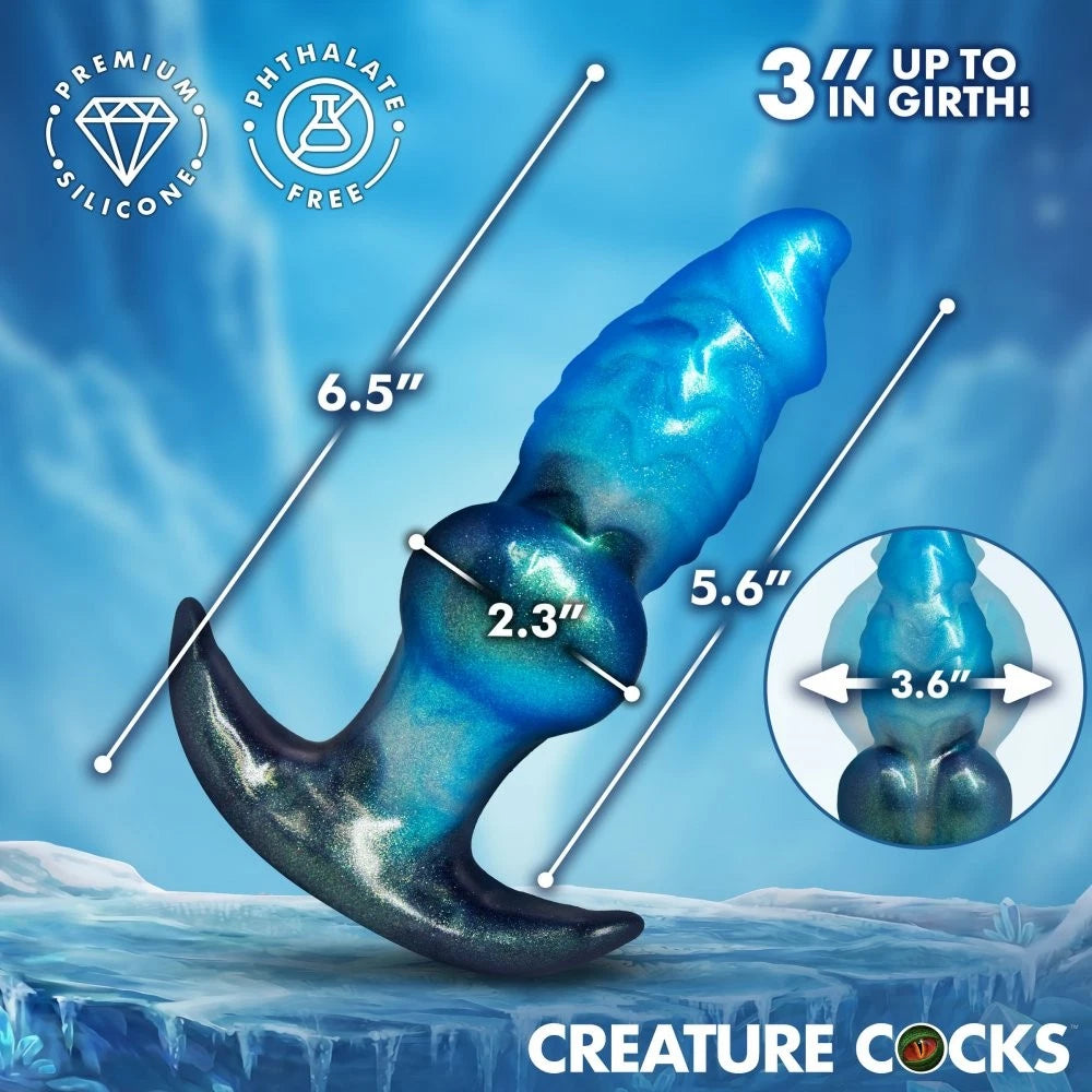 Creature Cocks Blizzard Inflatable Silicone Plug