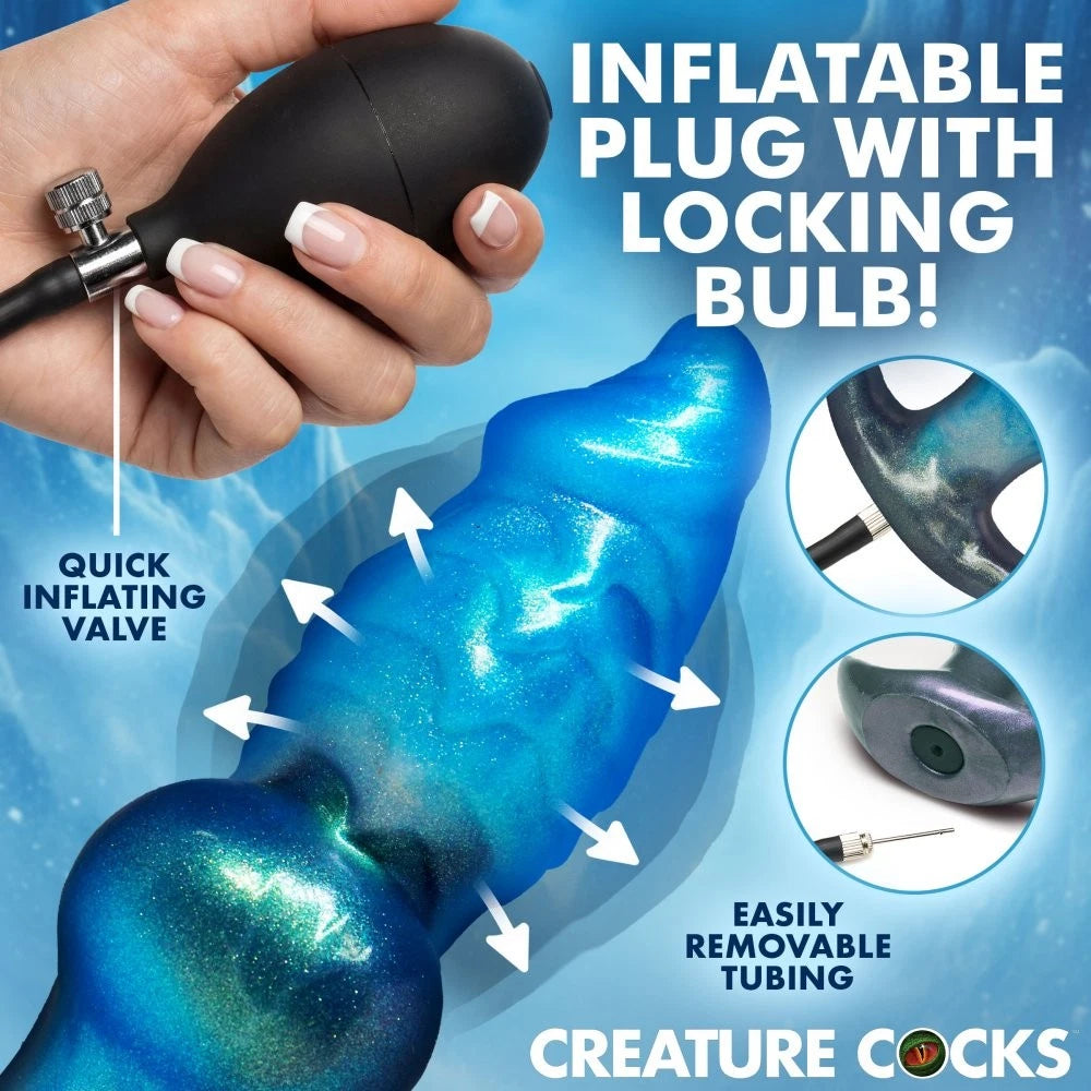 Creature Cocks Blizzard Inflatable Silicone Plug