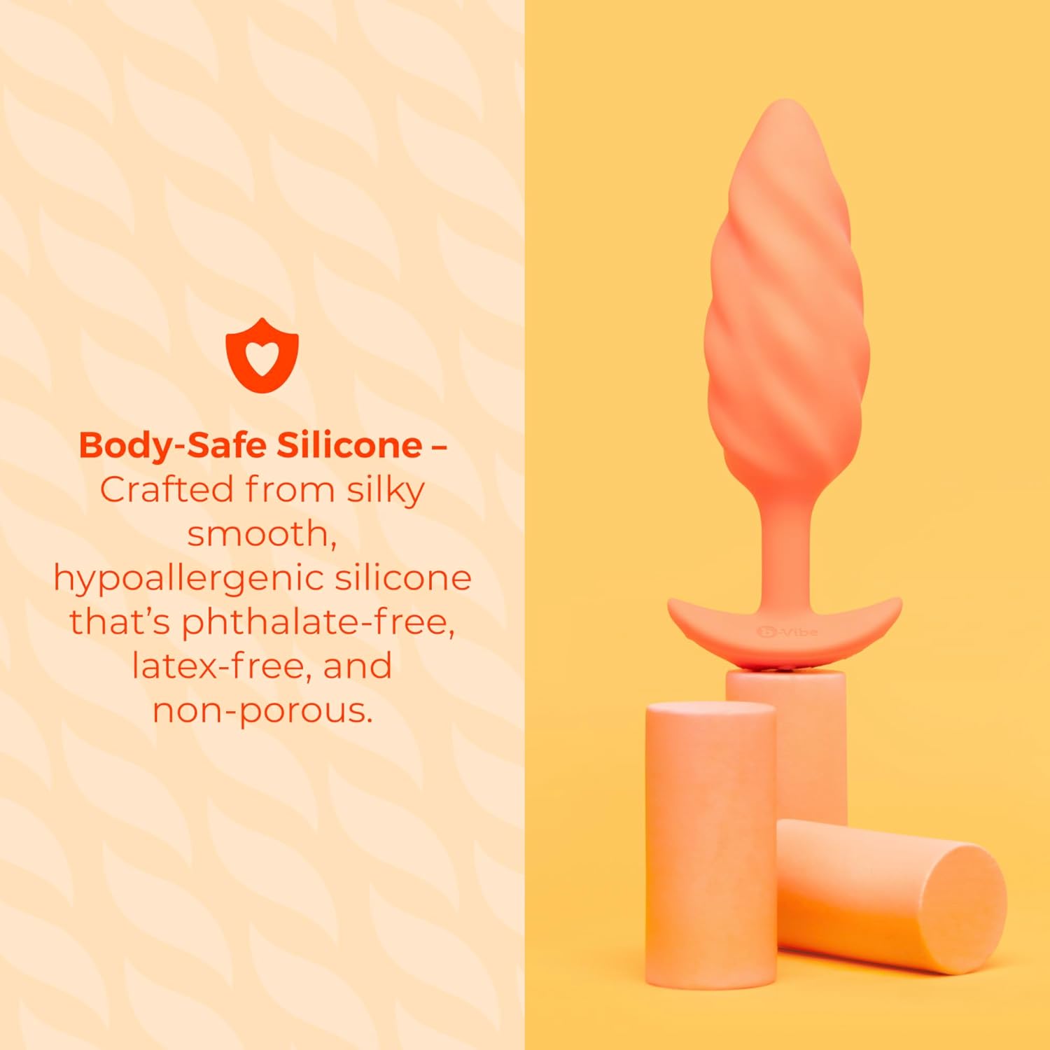 b-Vibe Swirl Textured Plug