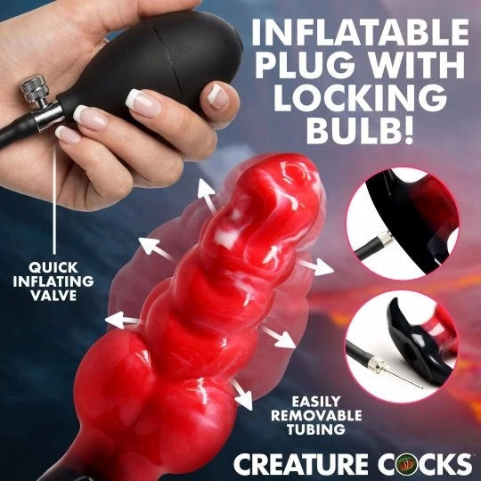 Creature Cocks Blaze Inflatable Plug