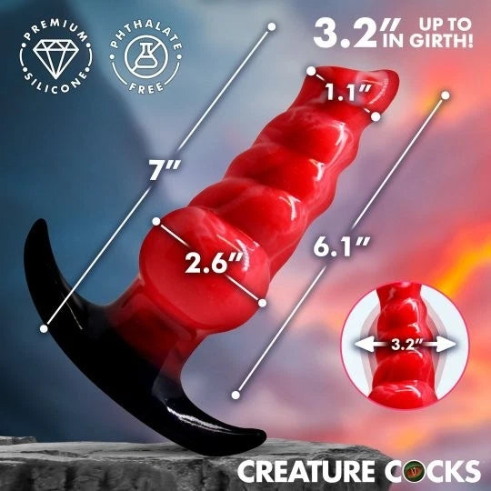 Creature Cocks Blaze Inflatable Plug