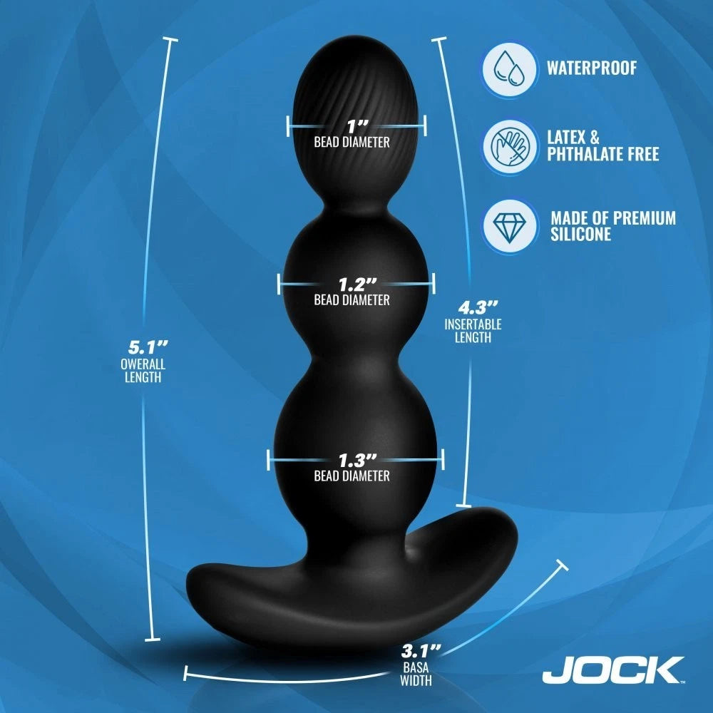 Jock Gyro-X Vibrating Anal Plug