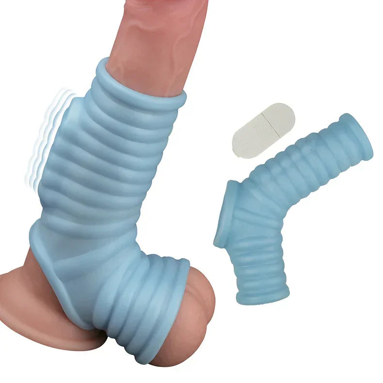 Vibrating Power Sleeve Ribbed Fit