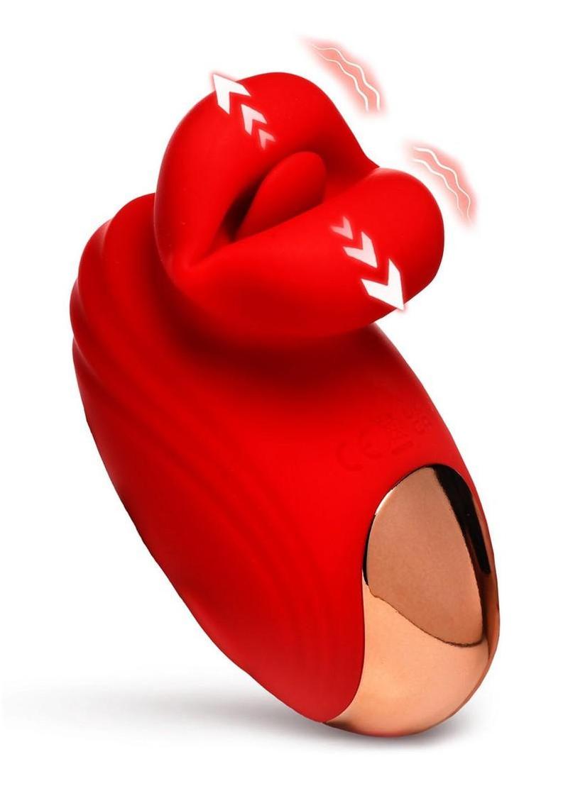 Lickgasm Mini Kisses Kissing & Vibrating Rechargeable Silicone Clitoral Stimulator