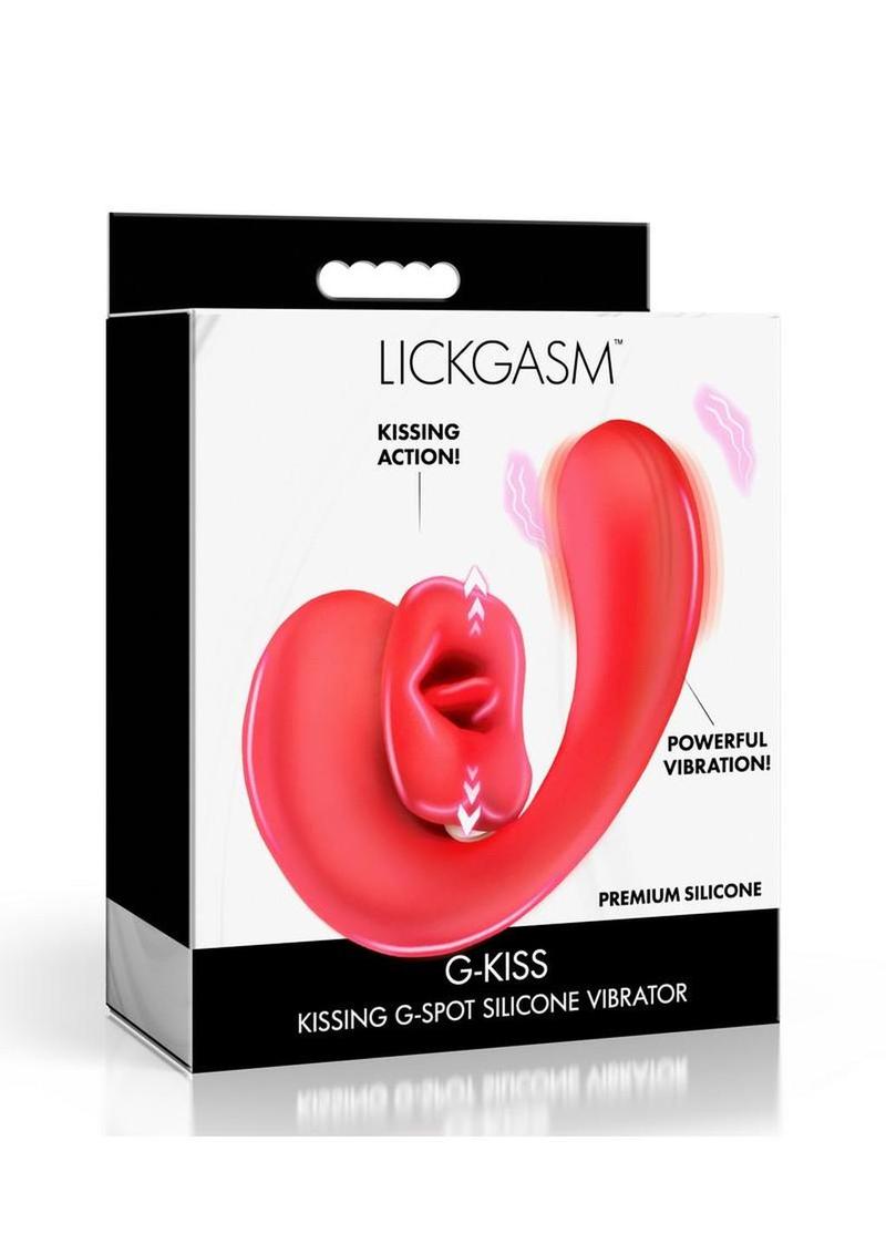 Lickgasm G-Kiss Kissing G-Spot Rechargeable Silicone Vibrator