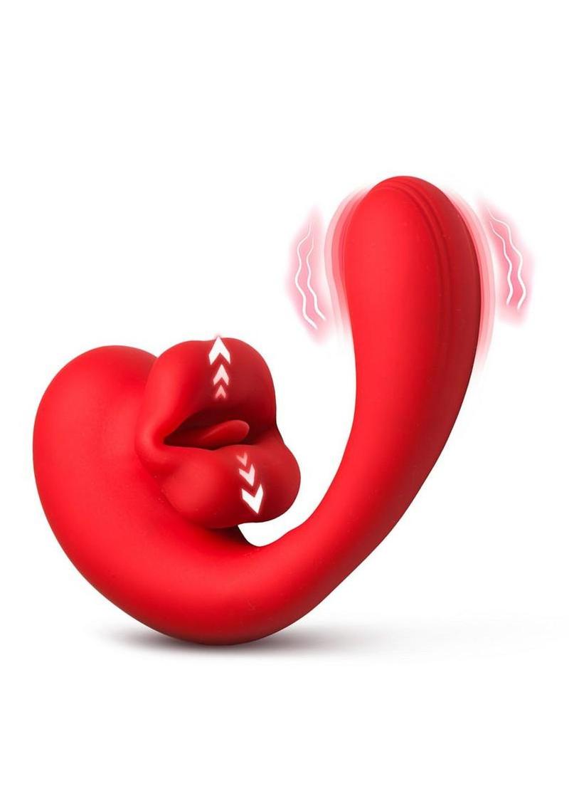 Lickgasm G-Kiss Kissing G-Spot Rechargeable Silicone Vibrator