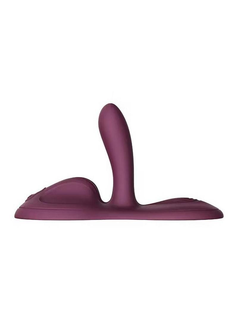 Zalo Flora Rechargeable Silicone App Compatible Smart Vibrating Pad
