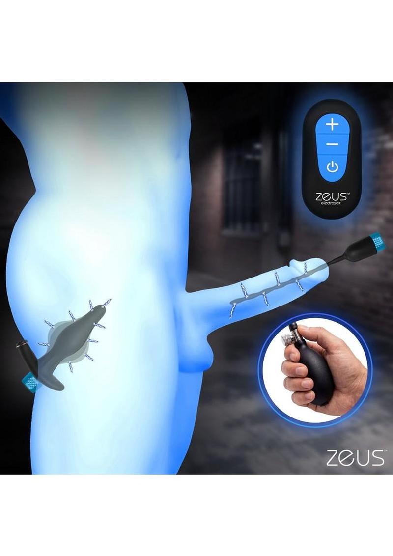 Zeus Electrosex Inflatable Plug & Sound Kit