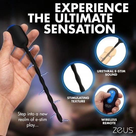 Zeus Electrosex Inflatable Plug & Sound Kit