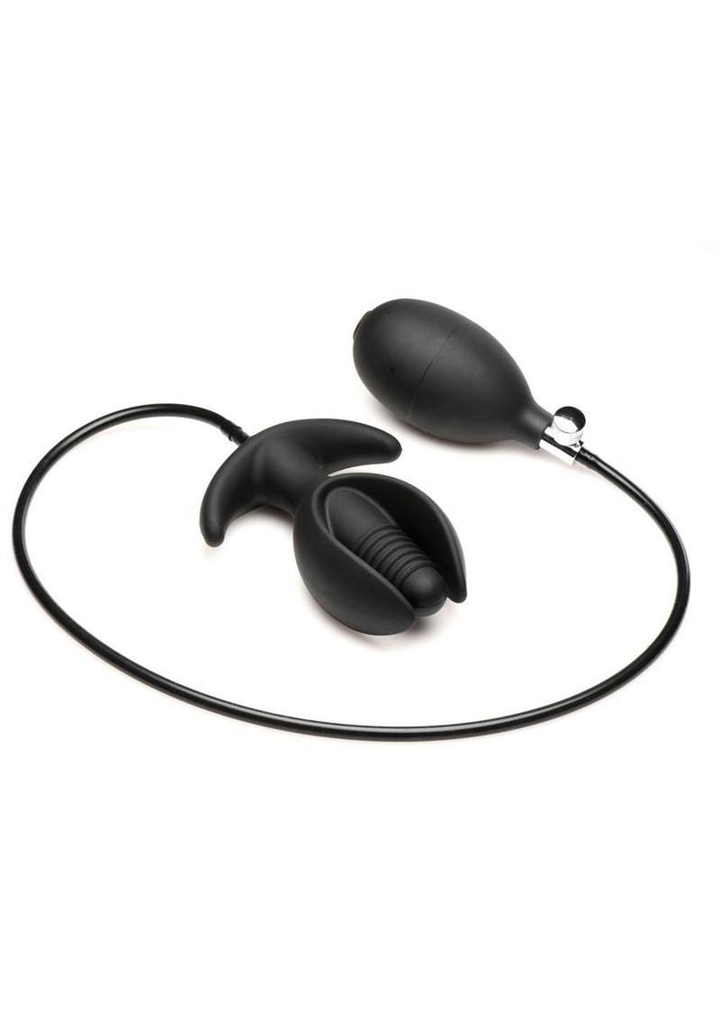 Ass Lock Magnetic Inflatable Anchor Silicone Anal Plug