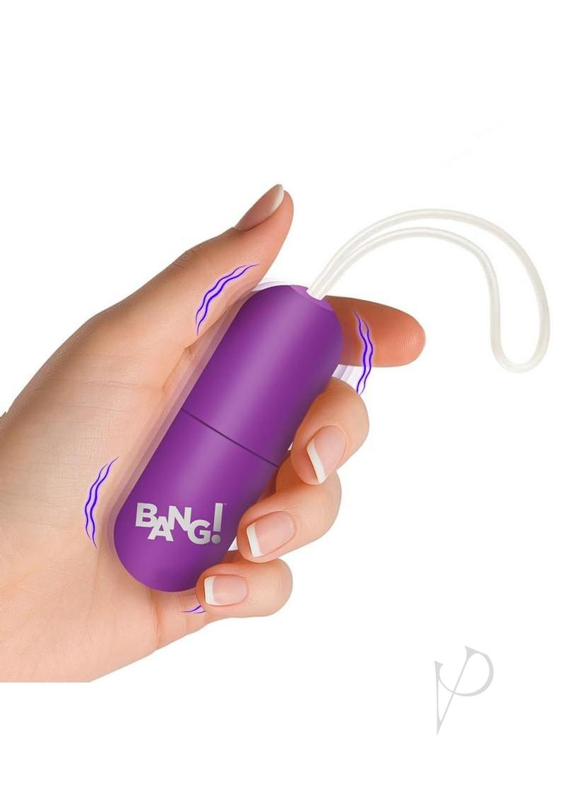 Bang Vibrating Egg Purple