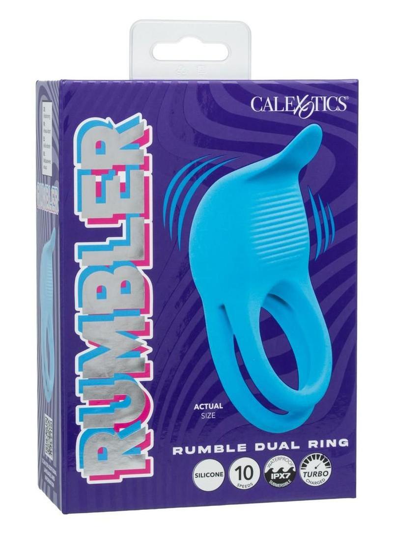 Rumbler Rumble Rechargeable Dual Cock Ring
