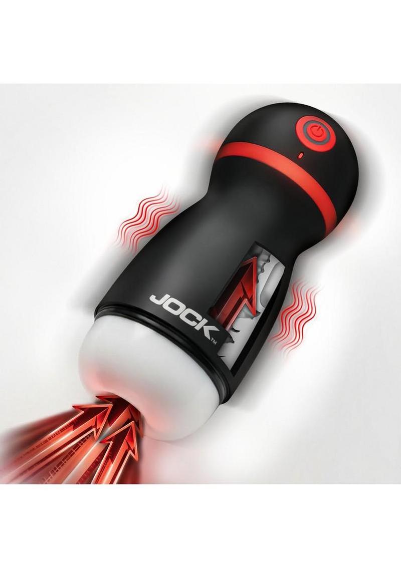 Jock Ultra Suck Sucking & Vibrating Rechargeable Masturbator