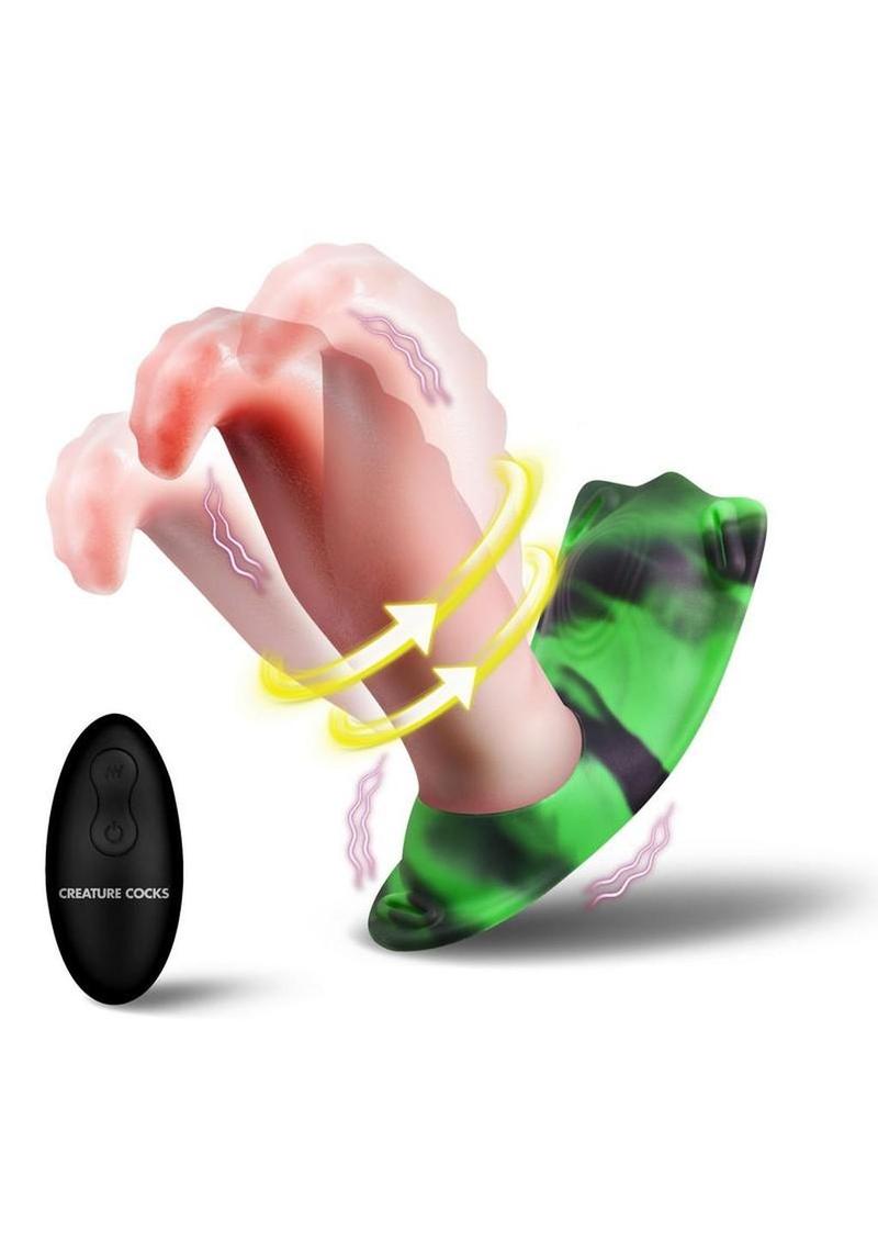 Creature Cocks Tongue Twister Panty Vibe Harness