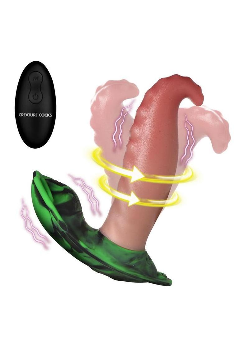 Creature Cocks Tongue Twister Panty Vibe Harness