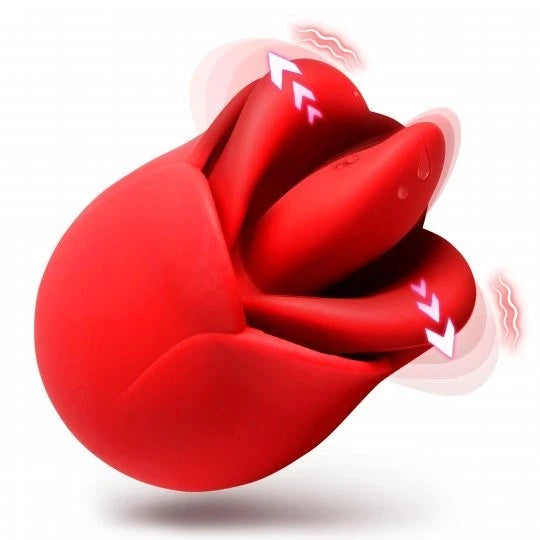 Boomgasm Petal Kiss Kissing & Licking Vibrator