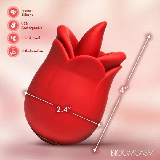 Boomgasm Petal Kiss Kissing & Licking Vibrator