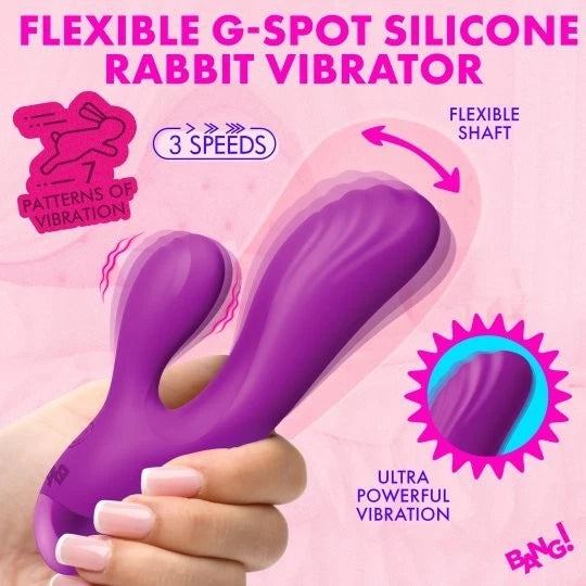 Bang! Flexible G-Spot Rabbit Vibrator