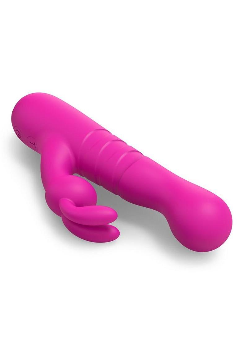 Bang! Thrusting Silicone Rabbit Vibrator