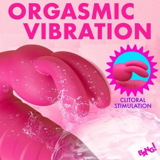 Bang! Thrusting Silicone Rabbit Vibrator
