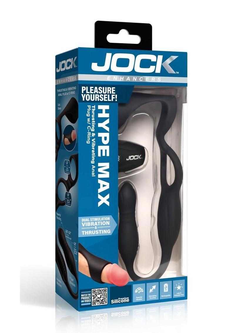 Jock Hype Max Thrusting Anal Plug Cock Ring