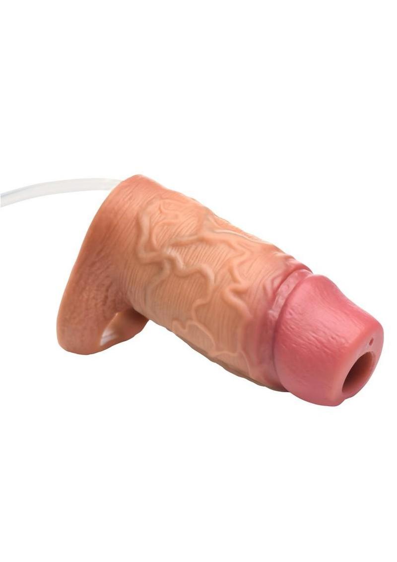 Jock Squirting Penis Enhancer with Ball Strap