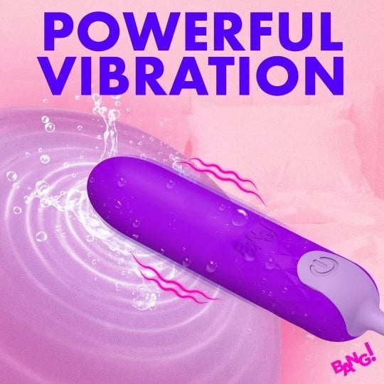Bang Rechargeable Silicone Bullet with Cord