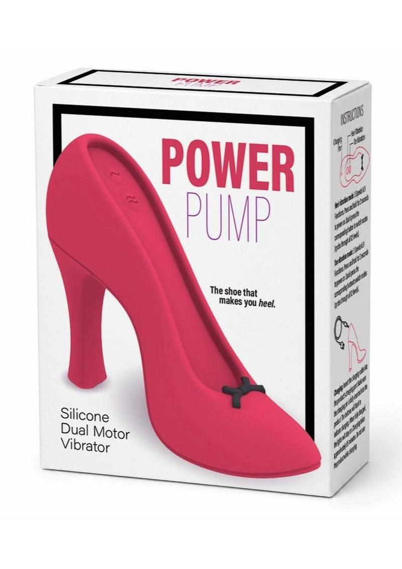 Power Pump Dual Motor Rechargeable Silicone Vibrator