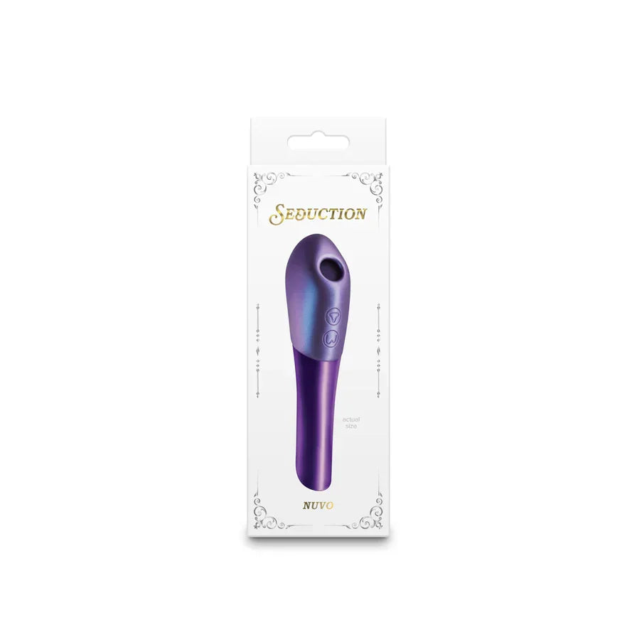 Seduction Nuvo Rechargeable Silicone Air Pulse Clitoral Stimulator