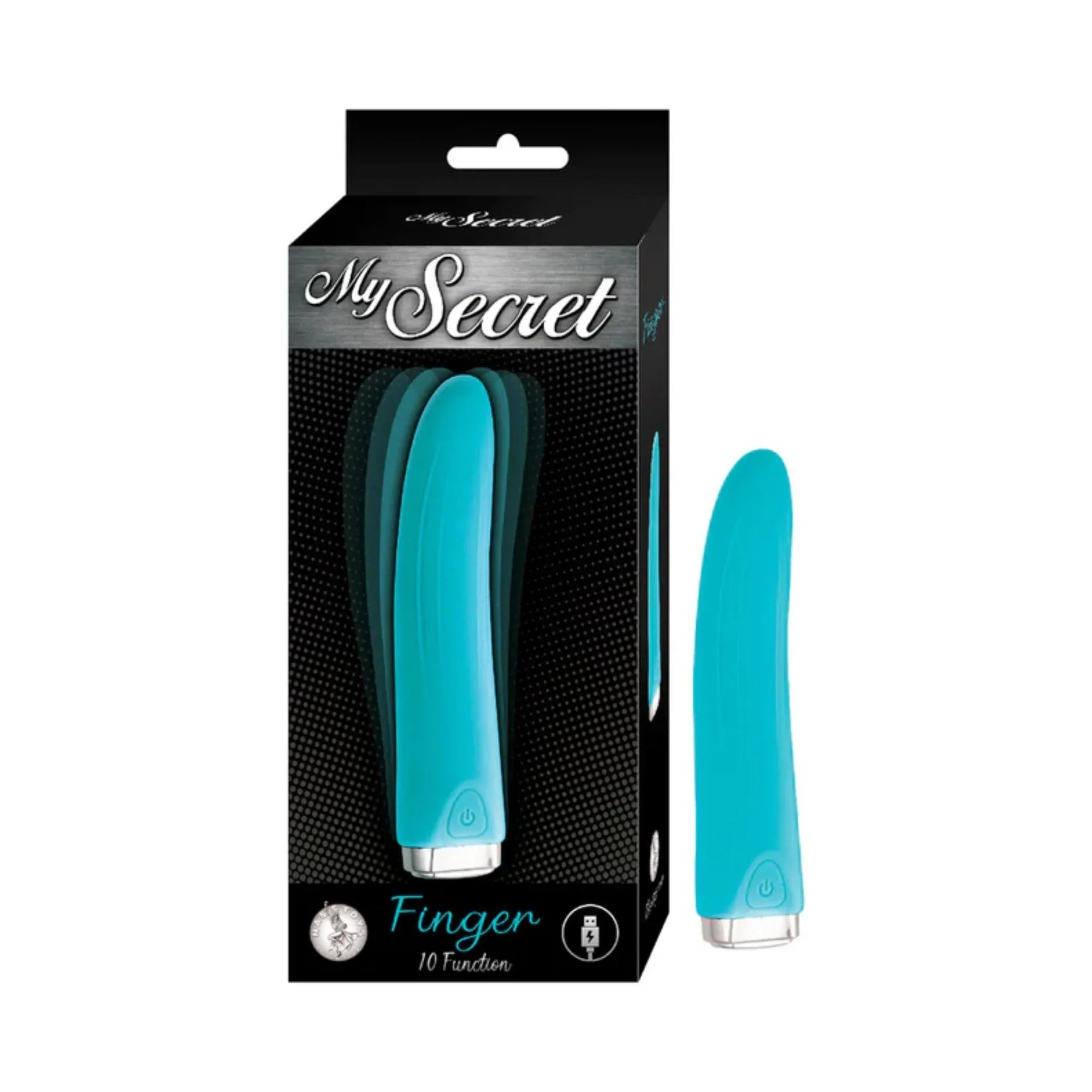My Secret Finger Rechargeable Silicone Vibrator