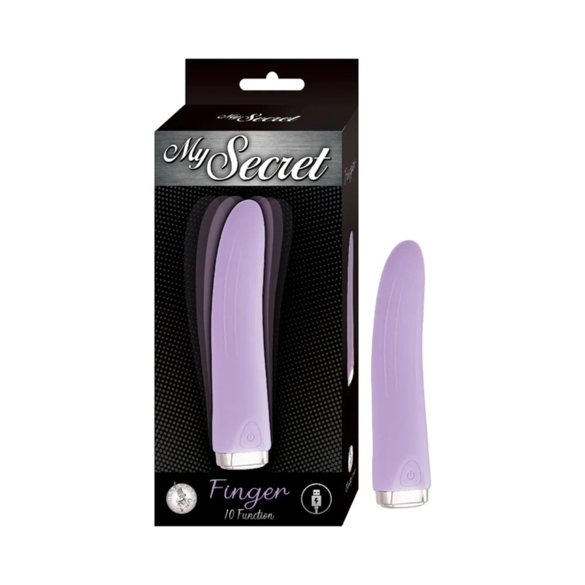 My Secret Finger Rechargeable Silicone Vibrator