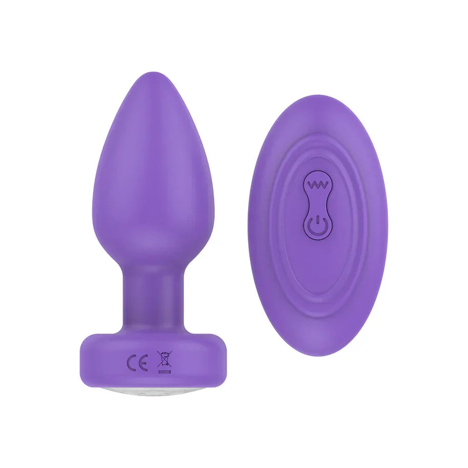Luv Inc Pr17: Vibrating Plug with Remote