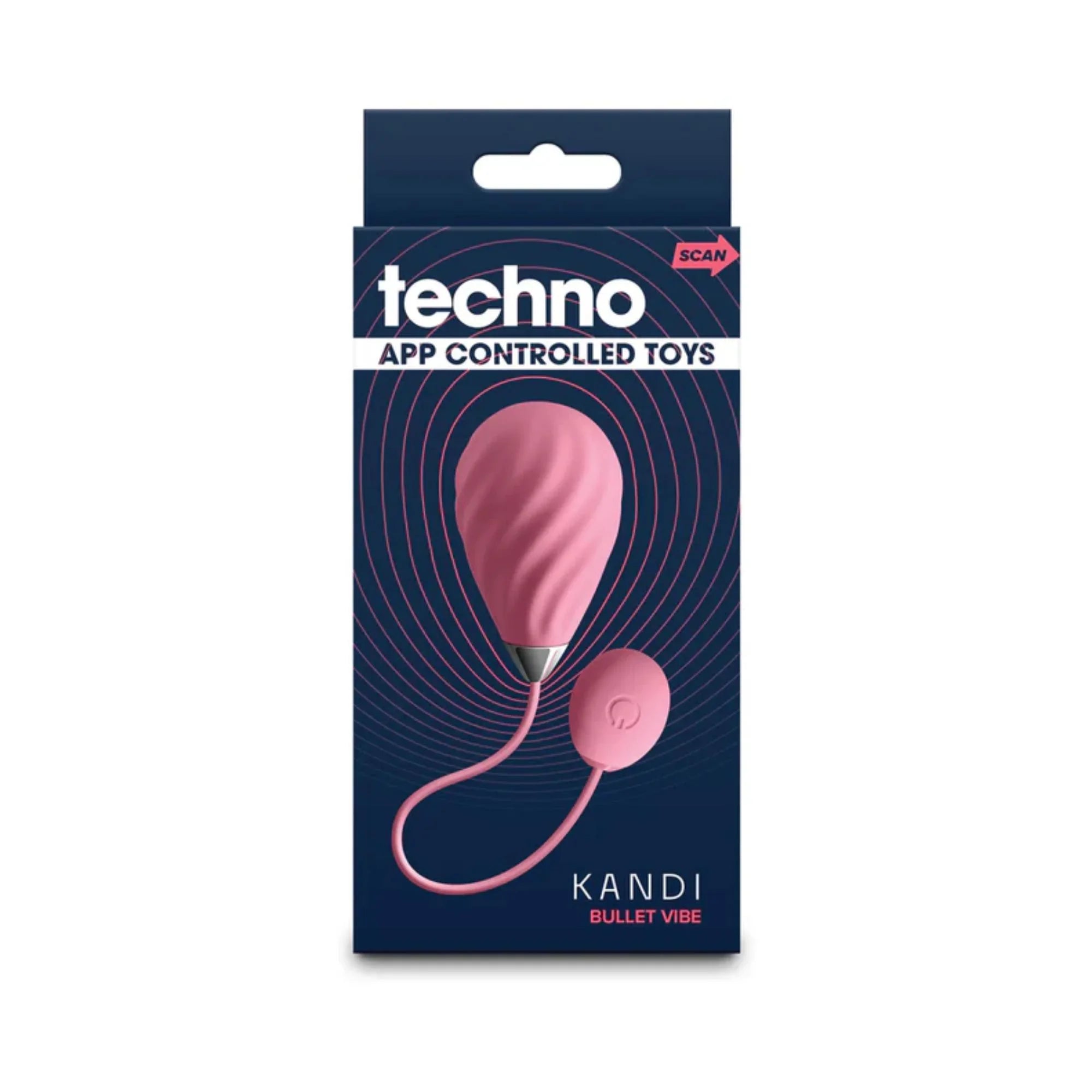 Techno Kandi Rechargeable Silicone App Compatible Egg