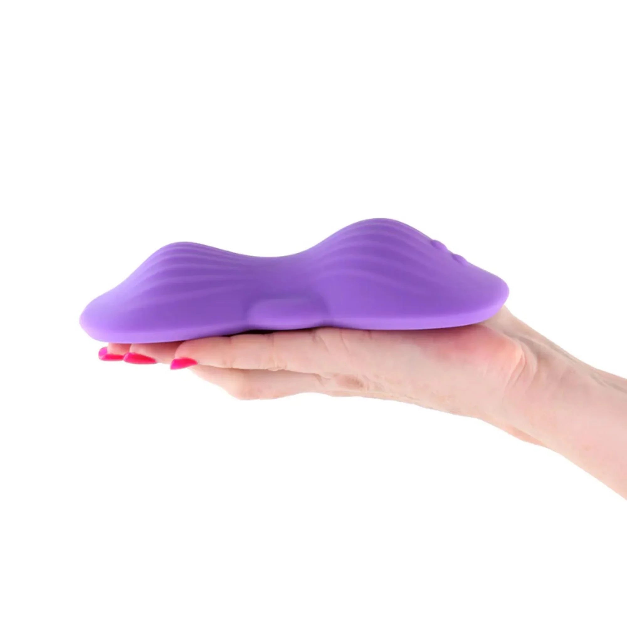 Techno Trap Rechargeable Silicone App Compatible Dual Motor Hands-Free Grinding Pad