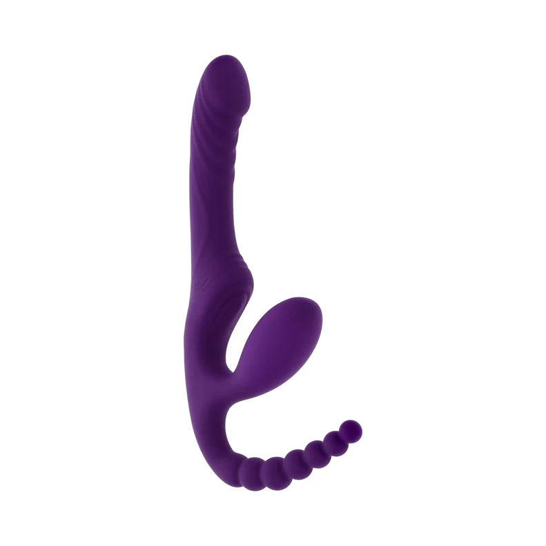Playboy Hug It Out Inflatable Triple Stimulator – Rechargeable Remote Control